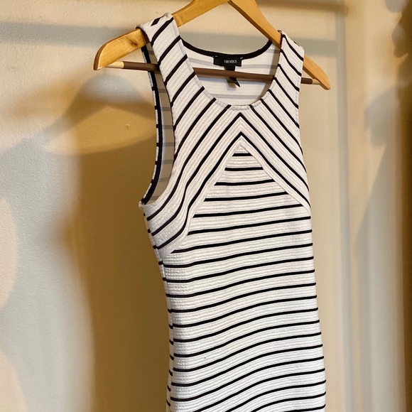 Forever 21 Striped Bodycon Dress - Picture 1 of 3